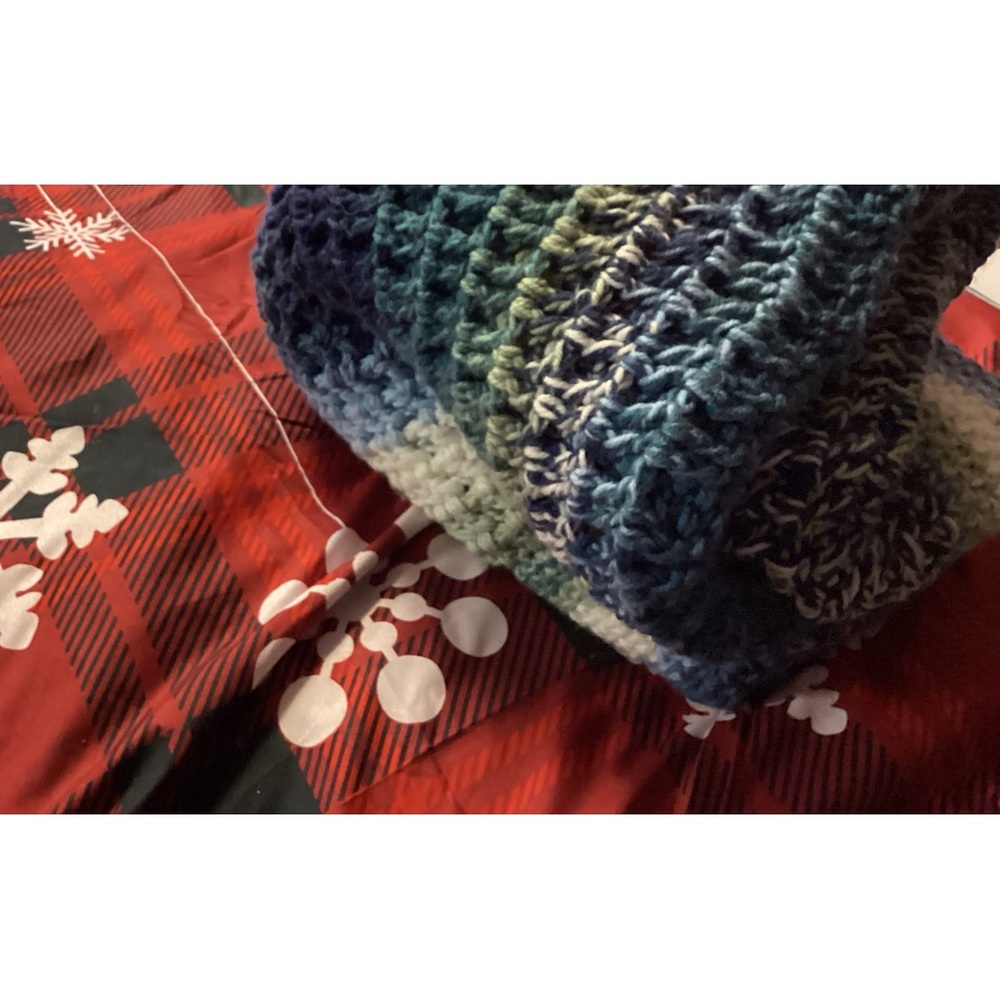 New hand, crochet baby blanket